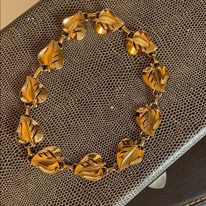 Vintage Gold Tone Choker